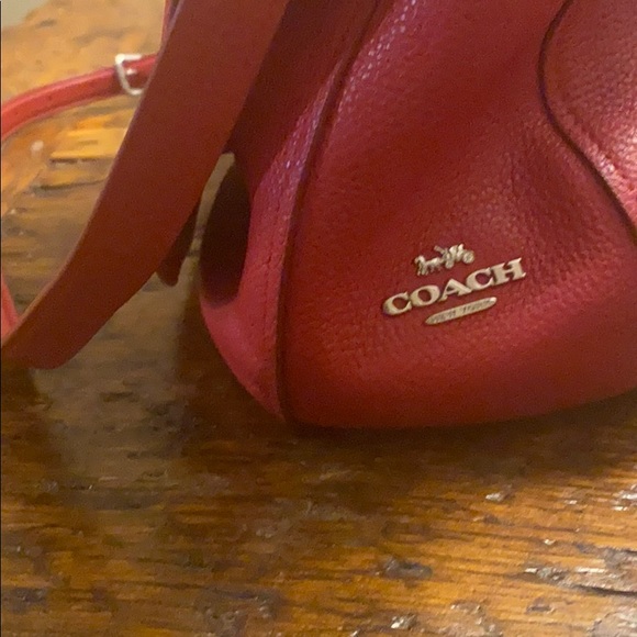 👜👜Red Coach Purse - Picture 6 of 7